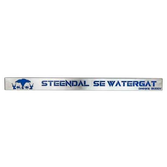 Personalized name plate 6 way.